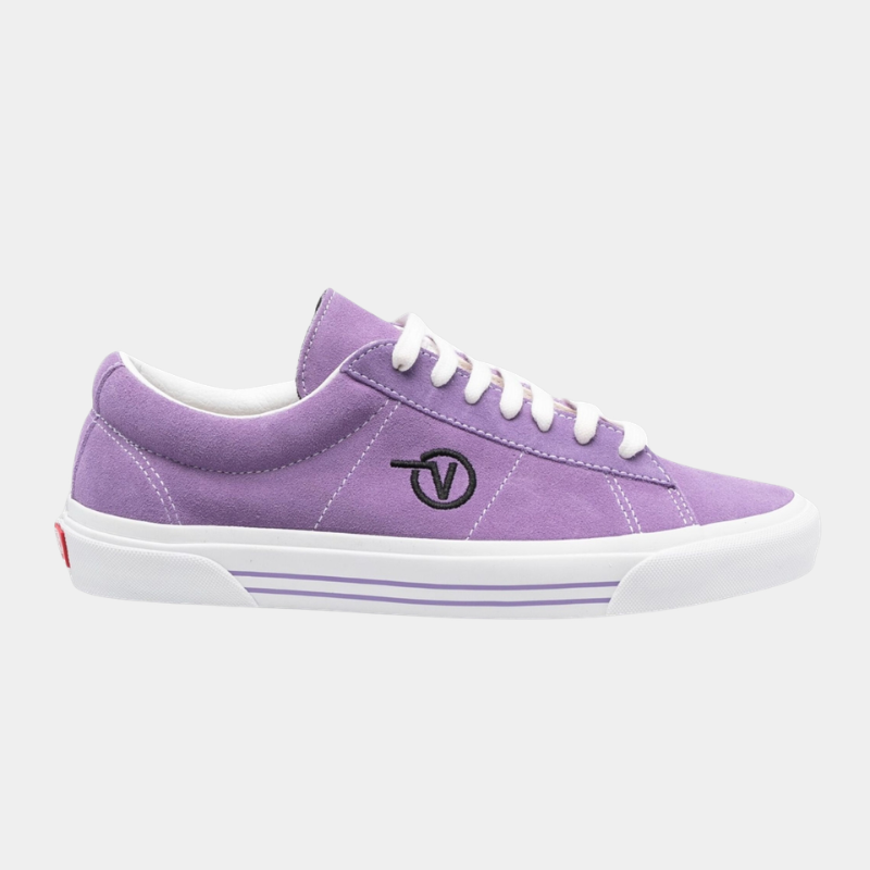 Vans Sid Suede Lavender Purple and White