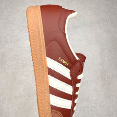 Adidas Samba OG Maroon & Gum Shoes
