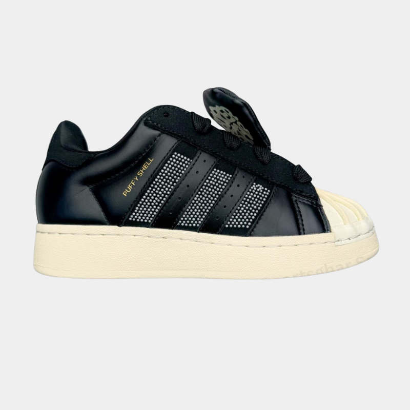 Adidas Puffy Shell Superstar Black Shoes