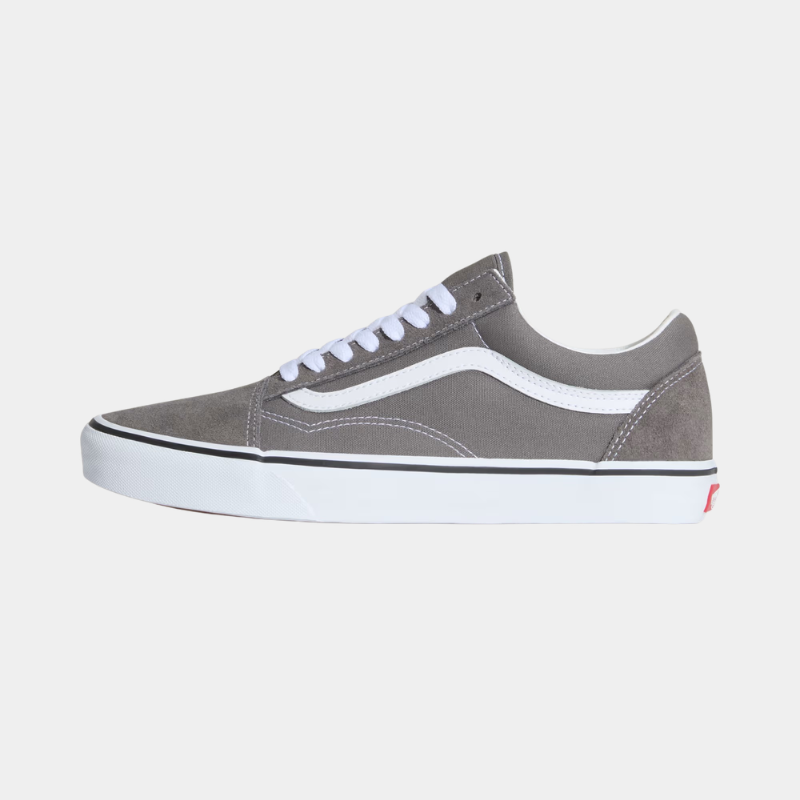 Classic Heritage Lace-Up Lifestyle Sneakers – Pewter Grey