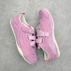 Adidas Taekwondo Team Lace-Less Shoes – Mustard Brown & Orchid Pink