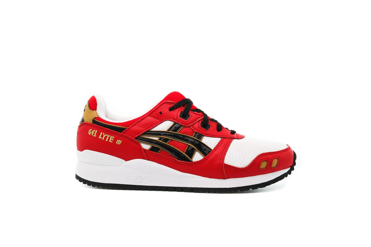 Men’s Retro Running Lifestyle Sneakers – Classic Red, Black & Daruma Heritage