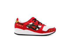 Men’s Retro Running Lifestyle Sneakers – Classic Red, Black & Daruma Heritage