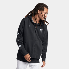 Nike Air Men’s Fleece Full-Zip Hoodie – Black