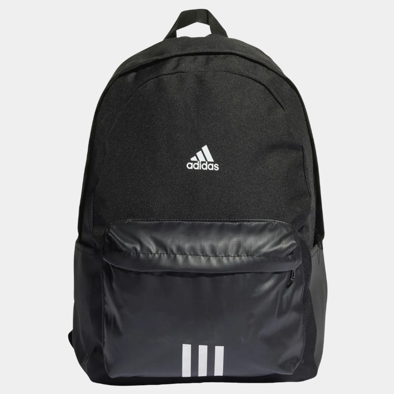 Adidas Classic Badge of Sport 3-Stripes Backpack - Black/White
