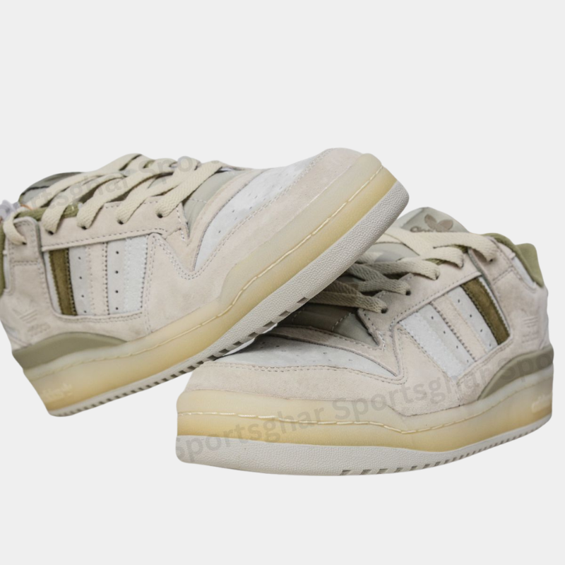 Adidas Forum Low Sneakers in Neutral Grey – Classic Leather Shoes
