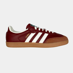 Adidas Samba OG Burgundy Leather Shoes