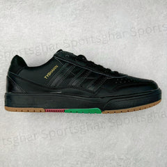 Adidas Tyshawn Low Black Gum Shoes