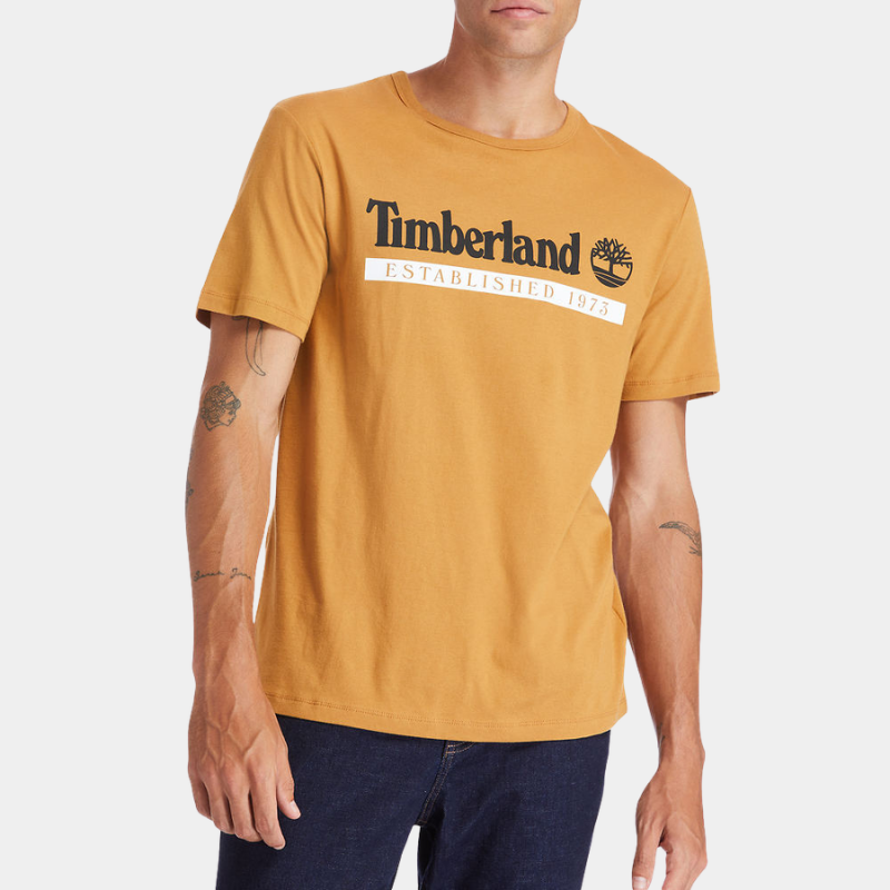 Timberland Men's Short Sleeve Est. 1973 Graphic Tee