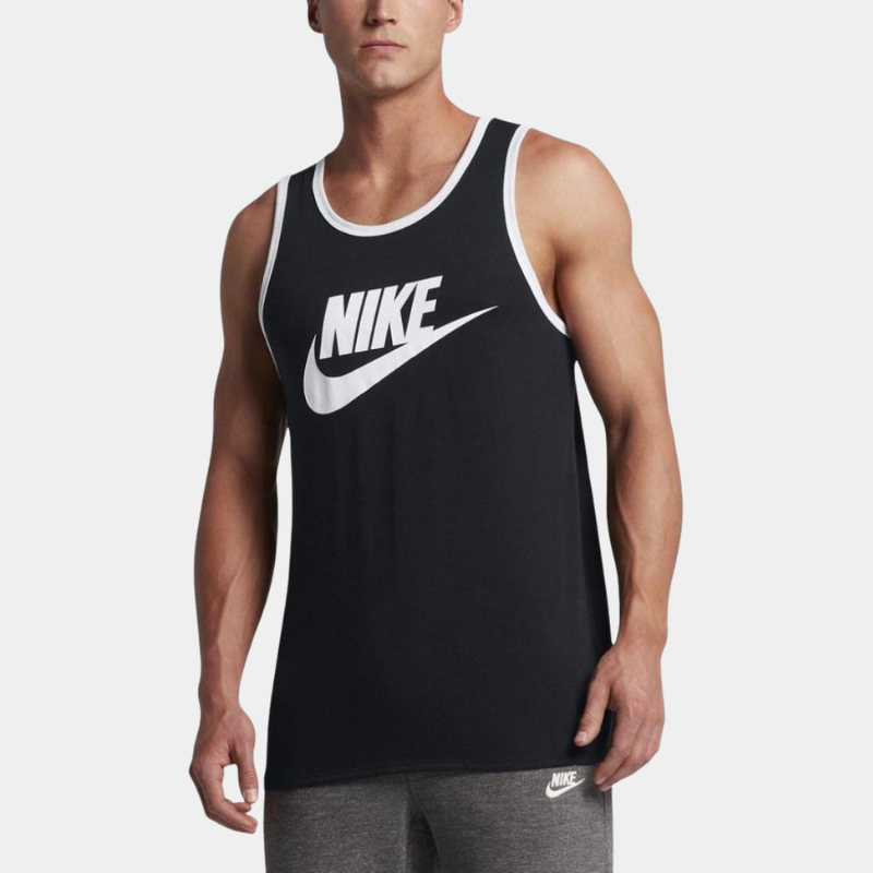 Nike Men's Athletic Training Gym Vest Sleeveless Ace Logo Tank Top