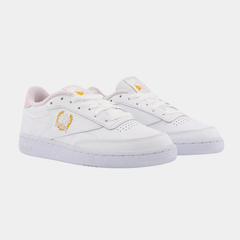 Women’s Classic Leather Lifestyle Sneakers – White & Cheetah Print
