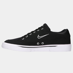 Men’s Classic Canvas Lifestyle Sneakers – Black & White