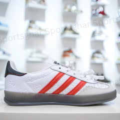 Adidas Gazelle Indoor x Hello Kitty – Cloud White & Red Special Edition Sneakers
