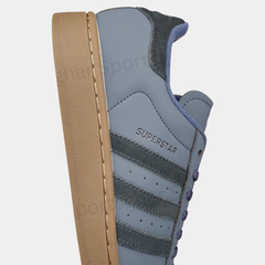 Adidas Superstar Blue Gum Sole Shoes