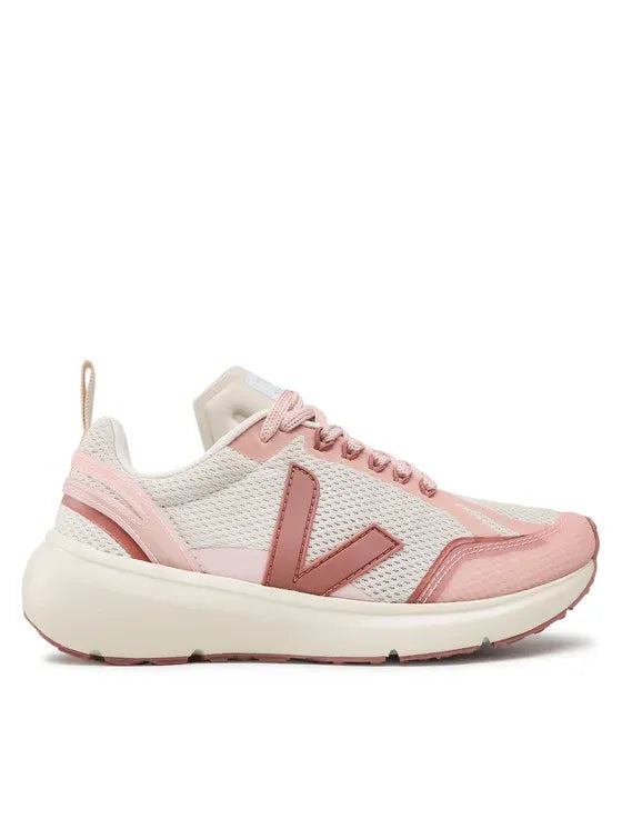 Women’s Lightweight Performance Running Sneakers – Pink & Natural Petal
