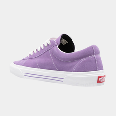 Vans Sid Suede Lavender Purple and White
