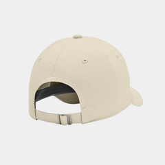 Ladies Under Armour Iso-Chill ArmourVent Adjustable Cap - Silt & White
