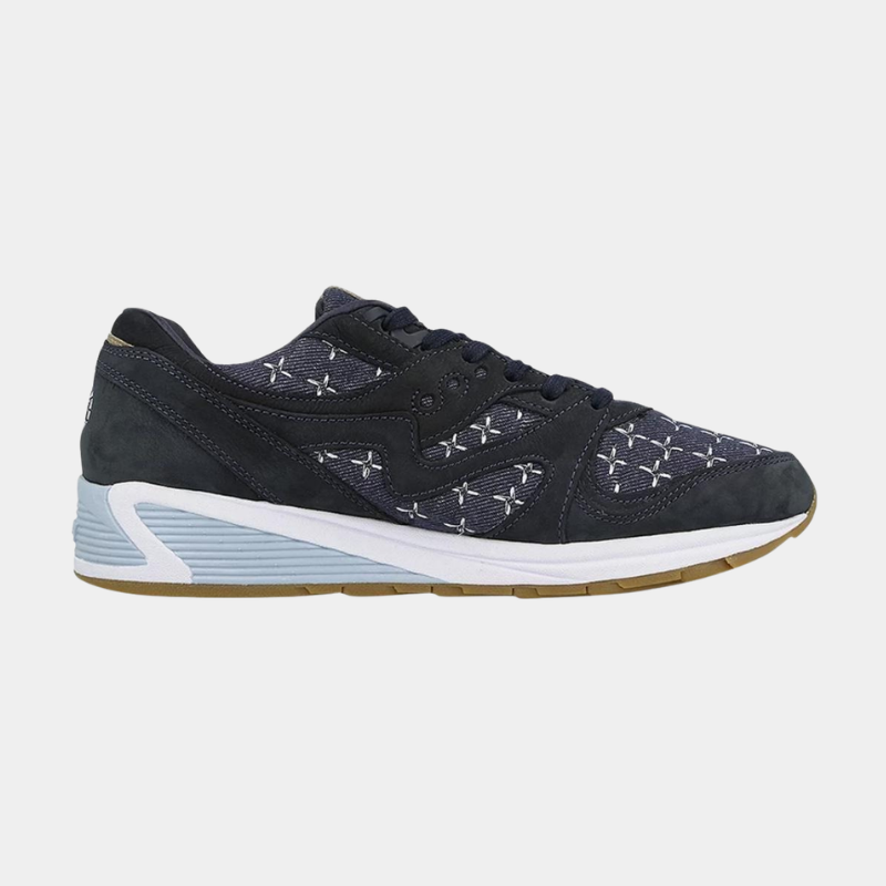 Men’s Retro Running Lifestyle Trainers – Blue, Navy & Marine
