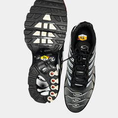 Nike Air Max Plus TN Black Metallic Silver Trainers – Men’s Cushioned Street Style Sneakers