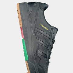 Adidas Tyshawn Low Black Gum Shoes