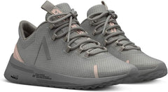 Women’s Lightweight Mesh Lifestyle Sneakers – Ash & Pale Blush