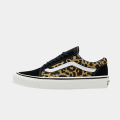 Vans Old Skool Leopard Print Black and White