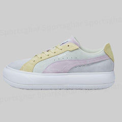 Puma Mayze Suede Pastel Multi Color White