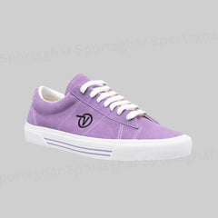 Vans Sid Suede Lavender Purple and White