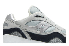 Casual Retro Running Lifestyle Sneakers – Off-White, Black & Metallic Silver