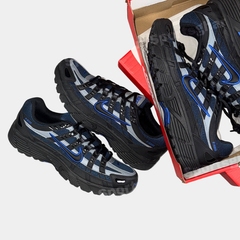 Nike P-6000 Black Grey Blue Men’s Trainers
