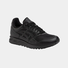 Men’s Retro Running Lifestyle Sneakers – Triple Black Edition