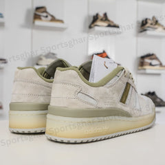 Adidas Forum Low Sneakers in Neutral Grey – Classic Leather Shoes