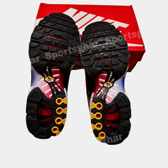Nike Air Max Plus Greedy Mens Trainers Blue Yellow Black Tuned Air Sneakers
