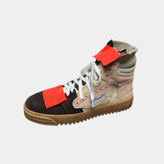Off-White 3.0 Off-Court High-Top Latte Beige & Tan