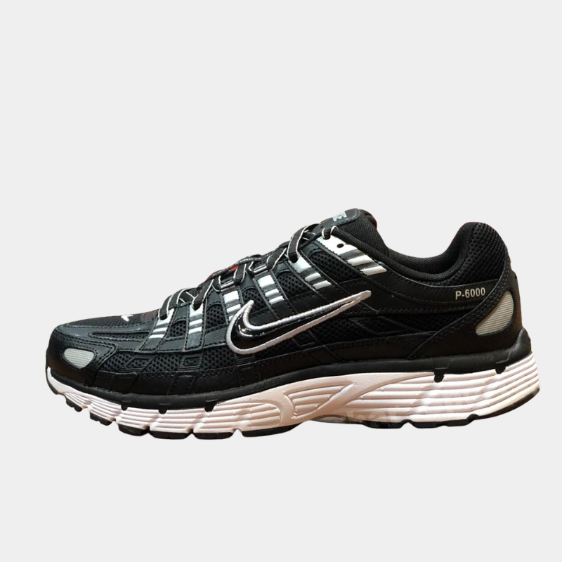 Nike P-6000 Men’s Trainers Black White Retro Running Sneakers