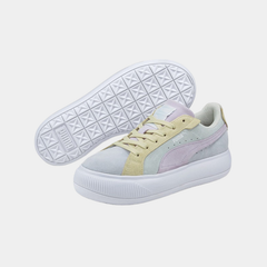 Puma Suede Mayu Raw Women’s Low Top White Ice Flow Sneakers
