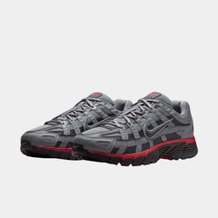 Nike P-6000 Men’s Trainers Grey Black Red Retro Running Sneakers