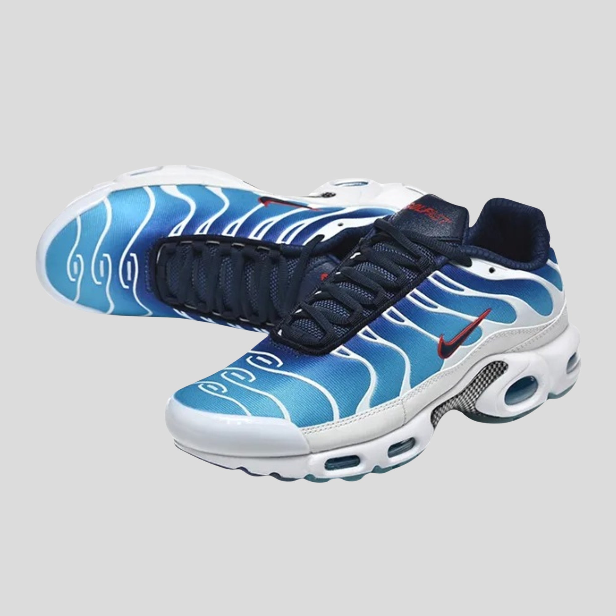 Nike Air Max Plus Golf Blue White Trainers