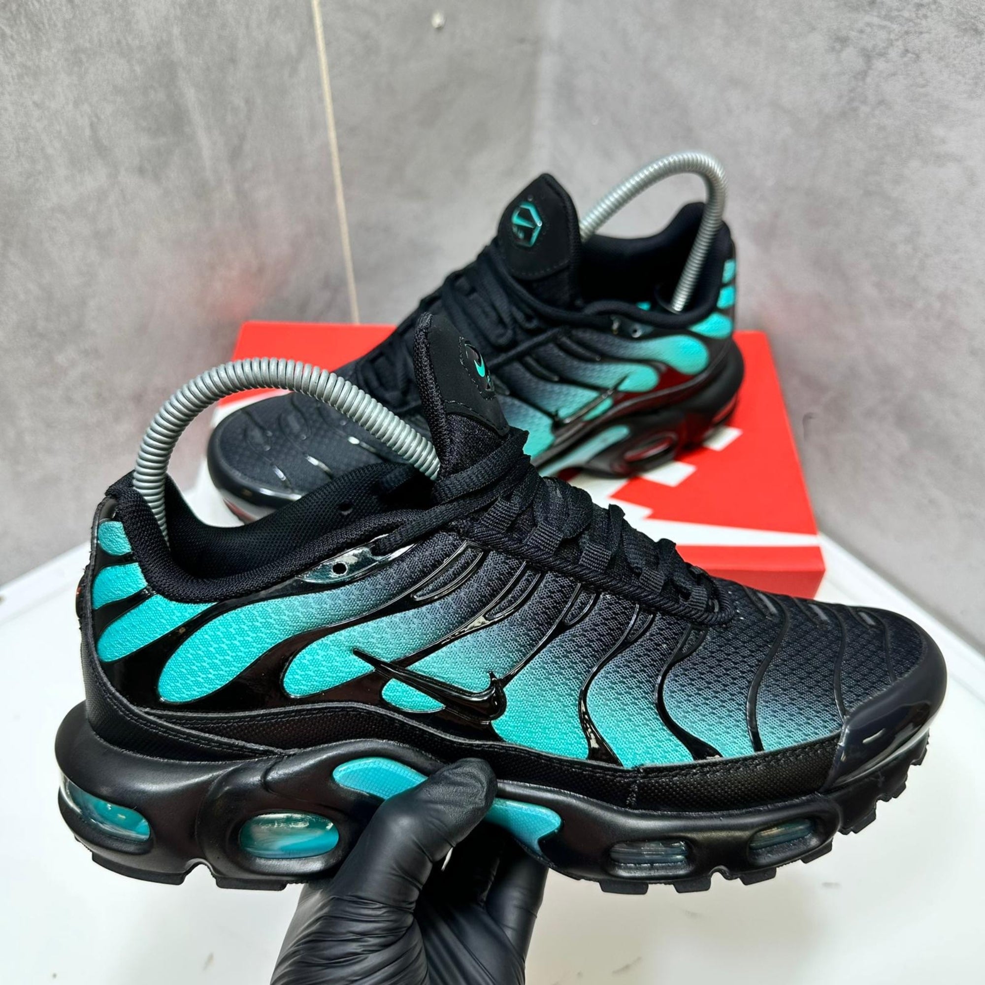 Nike Air Max Plus Black Dusty Cactus Trainers