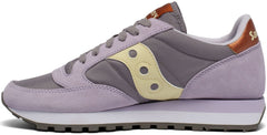 Women’s Retro Suede Lifestyle Sneakers – Lilac & Yellow Vintage