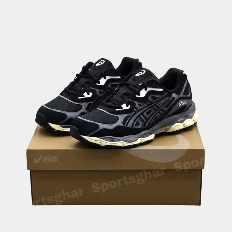 ASICS Gel-NYC Black Grey Men’s Trainers