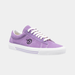 Vans Sid Suede Lavender Purple and White
