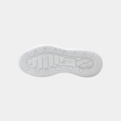 Women’s Platform Leather Lifestyle Sneakers – White & Pink Heritage