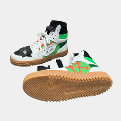 Off-White 3.0 Off-Court High-Top White Green Orange