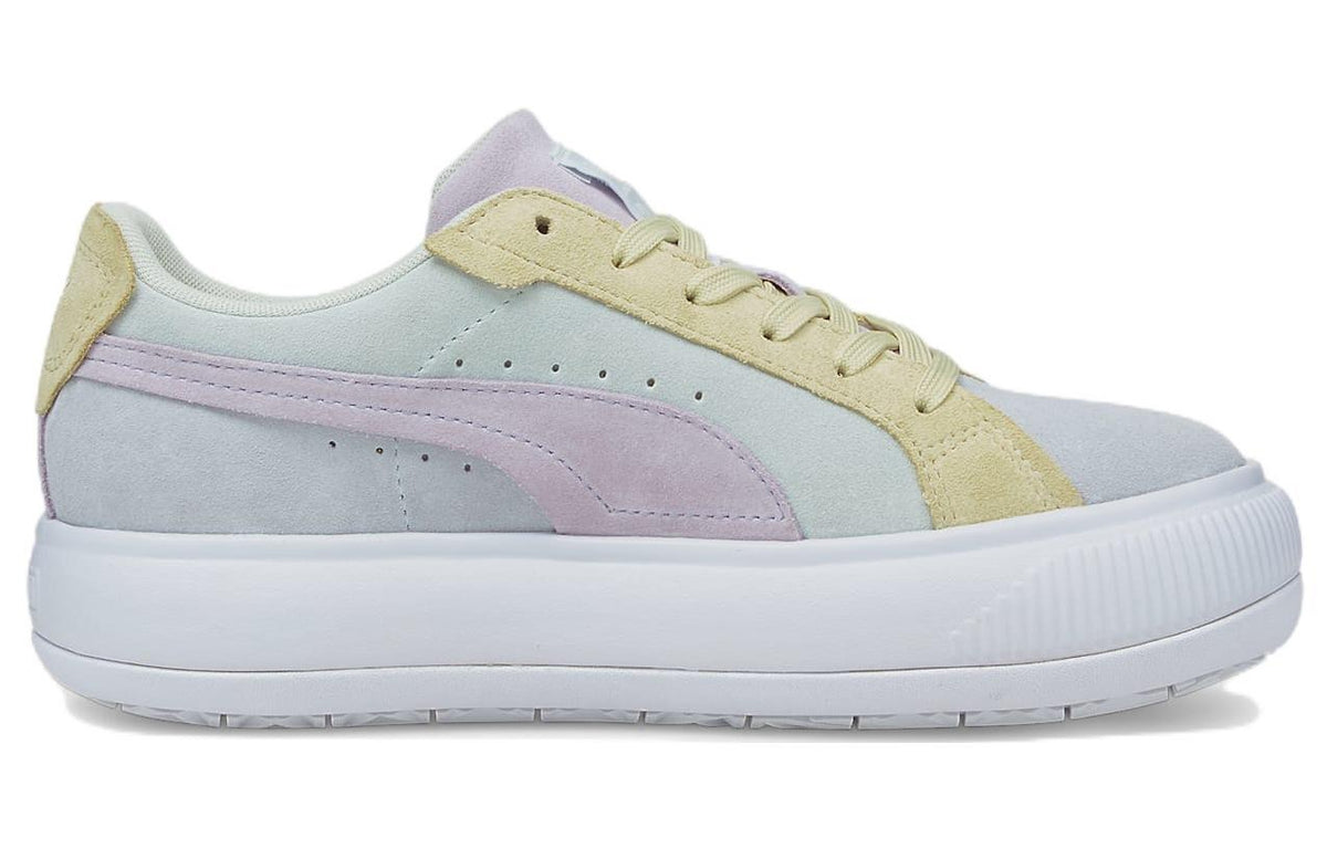 Puma Suede Mayu Raw Women’s Low Top White Ice Flow Sneakers