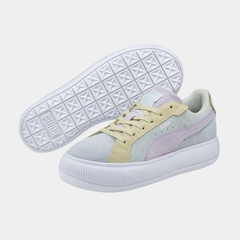 Puma Mayze Suede Pastel Multi Color White