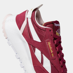 Women’s Retro Cushion Lifestyle Sneakers – Bordeaux & Chalk