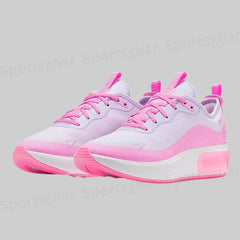 Women’s Modern Cushion Lifestyle Sneakers – Amethyst Tint & Pink