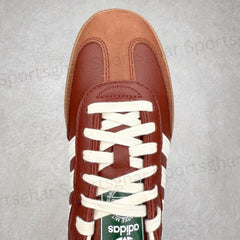 Adidas Samba OG Burgundy Leather Shoes