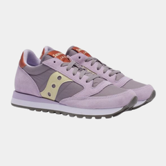 Women’s Retro Suede Lifestyle Sneakers – Lilac & Yellow Vintage